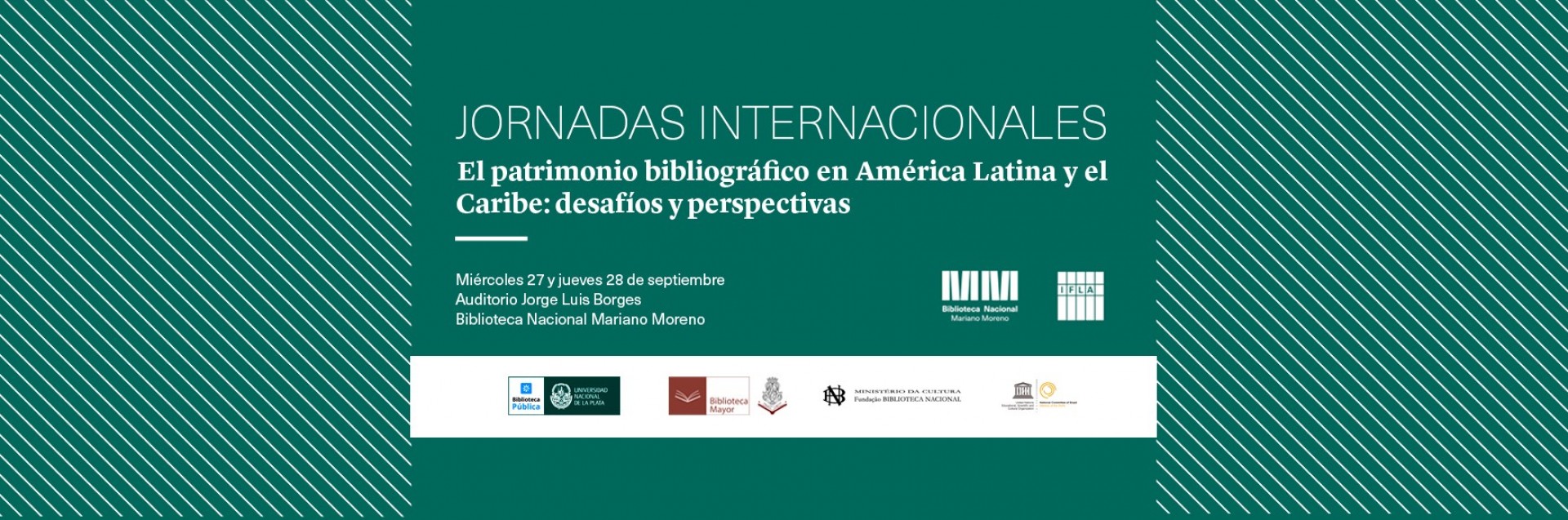 Jornada El patrimonio bibliográfico en América Latina y el Caribe